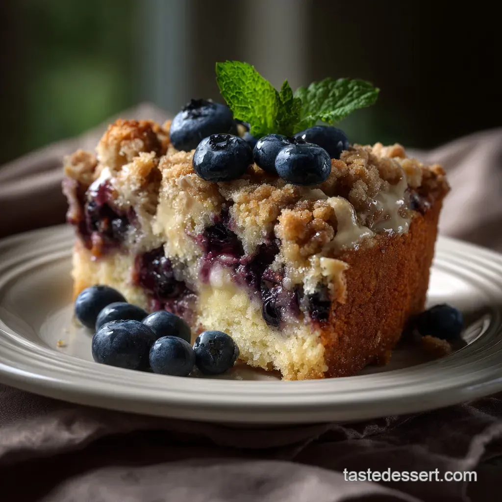 Why Sour Cream is the Secret to Your Best Blueberry Buckle Cake